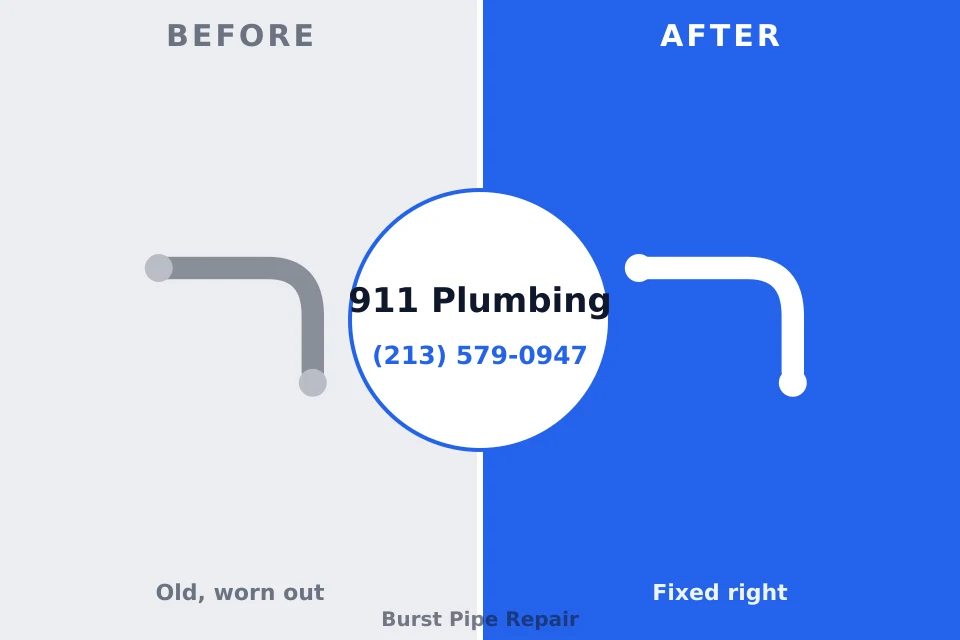 Before and after: plumbing company Greenville, NY